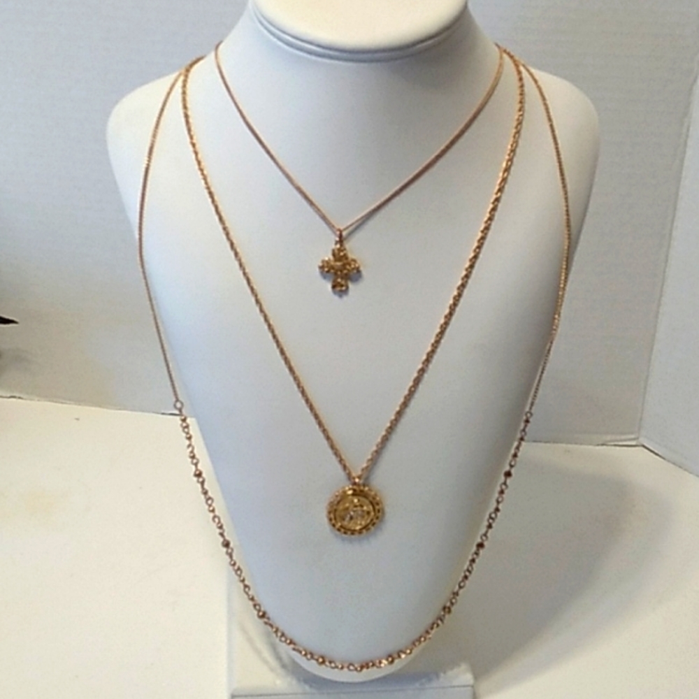 1946 Triple Strand Necklace